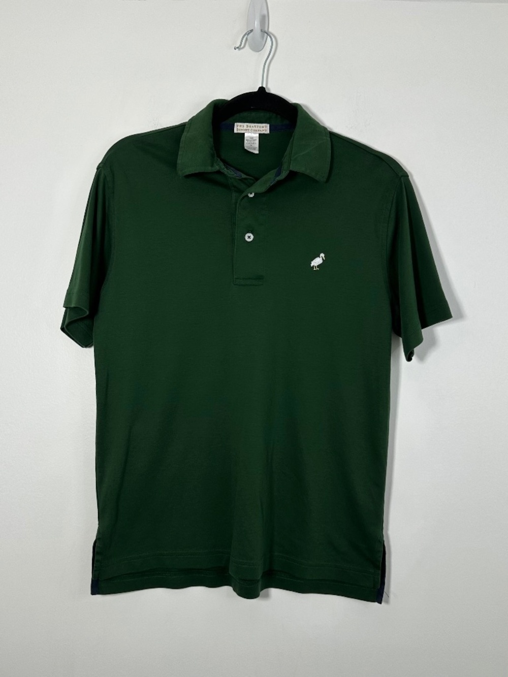 The Beaufort Bonnet Company Mens XS Green Croquet Party Polo 100% Pima Cotton